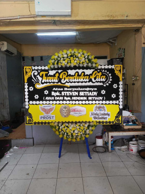 Papan Bunga Rumah Duka Sentosa RSPAD Gatot Subroto Jakarta Pusat